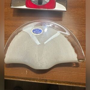 Murano glass napkin holder art glass letter holder